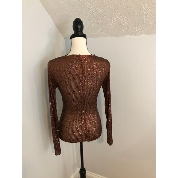 Free People Intimately Gold Rush Long Sleeve Top - Extra Small - Picture 4 of 12
